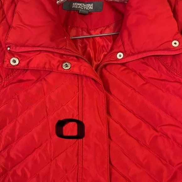 Woman’s Kenneth cole reaction Down Jacket/ Coat  Size XL Red - Picture 11 of 11